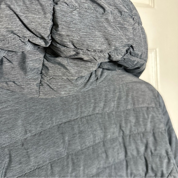 Torrid Long Hooded Longline Puffer Jacket Plus Size 3 3X Winter Gray Outdoor - Picture 12 of 16